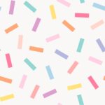 Background seamless patterns vector with cute pastel doodle