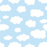 Background seamless patterns vector with cute pastel doodle